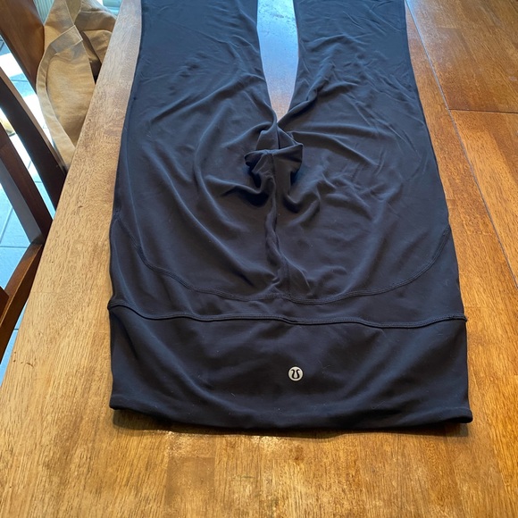 Excellent Lululemon groove pant flare super high rise Nulu black yoga pant - Picture 1 of 4